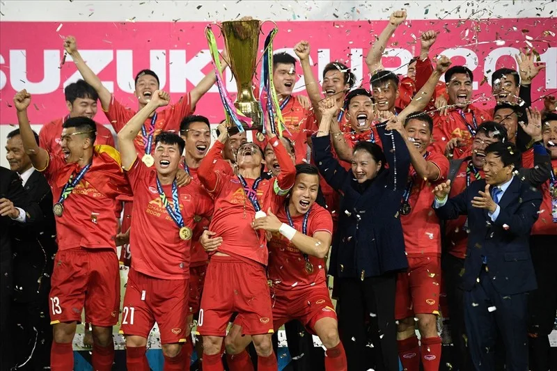 Ba chức vô địch AFF Cup giúp bóng đá Việt Nam khẳng định vị thế trong nhóm những nền bóng đá mạnh nhất Đông Nam Á