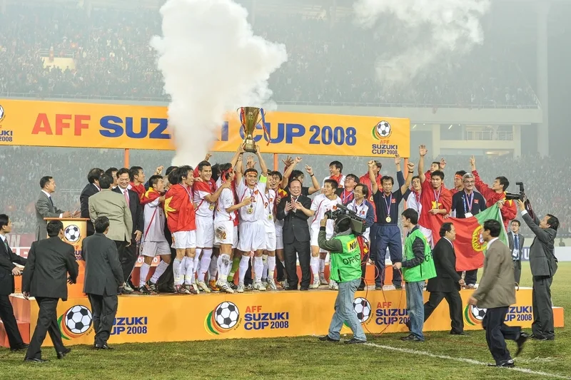 Việt Nam đã ba lần bước lên ngôi vô địch Đông Nam Á tại AFF Cup 2008, AFF Cup 2018 và ASEAN Cup 2024