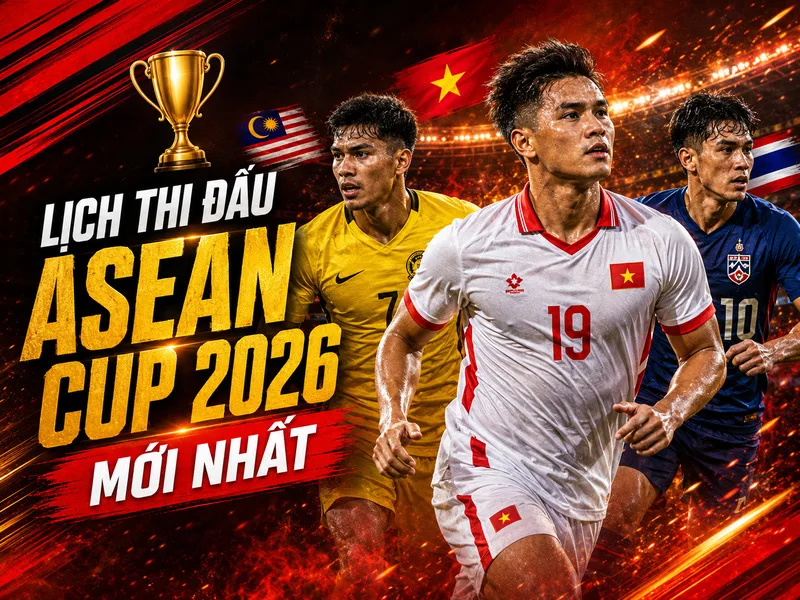 Lịch chung kết ASEAN Cup 2026 gồm lượt đi ngày 22/8 tại Bangkok và lượt về ngày 26/8 trên sân của đội thắng cặp Việt Nam – Malaysia.