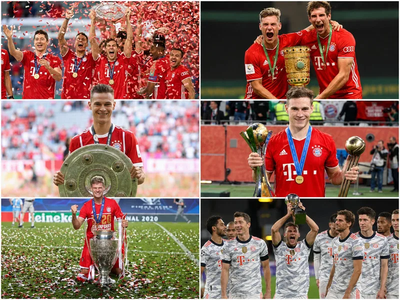 Bộ sưu tập danh hiệu đồ sộ giúp Joshua Kimmich trở thành một trong những cầu thủ thành công nhất thế hệ Bayern hiện đại