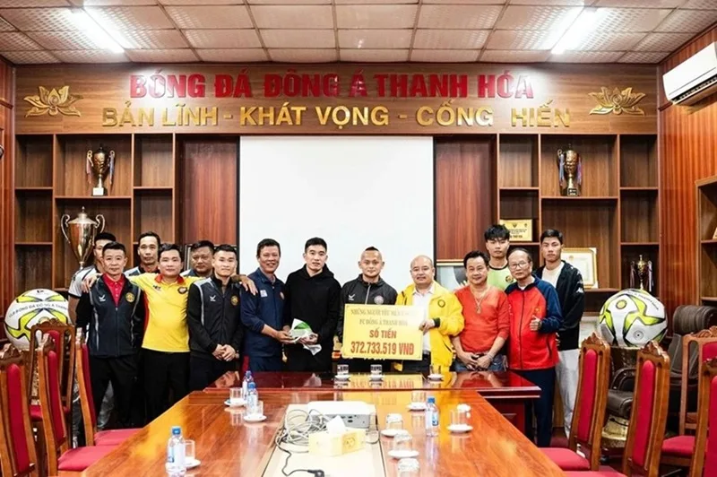 cau lac bo bong da dong a thanh hoa