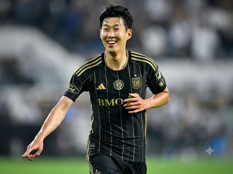 Son Heung Min khoác áo LAFC sau 10 năm gắn bó với Tottenham